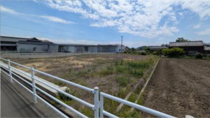 三豊市高瀬町下勝間、土地の外観画像です