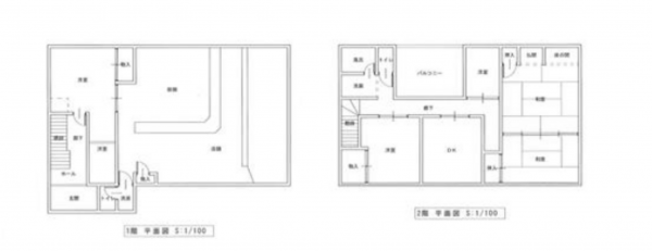観音寺市柞田町、中古一戸建ての間取り画像です