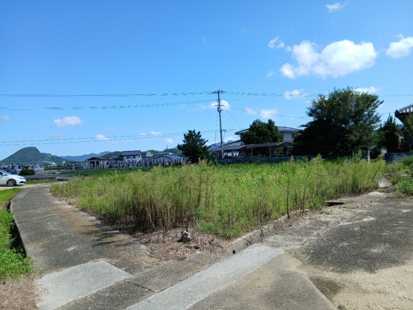 三豊市豊中町笠田竹田、土地の画像です