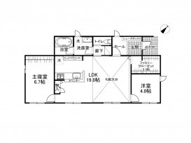 新築戸建て 塩尻市大門字草刈道 2LDK