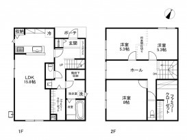 新築戸建て 松本市島内 2LDK