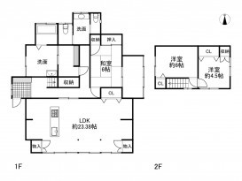 中古戸建て 大町市大町 3LDK