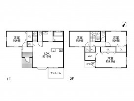 中古戸建て 松本市波田 4LDK