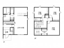 新築戸建て 松本市平田西一丁目 3LDK