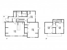 中古戸建て 安曇野市穂高有明 4LDK