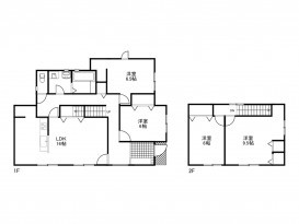 中古戸建て 大町市常盤 4LDK