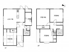 中古戸建て 大町市大町 4LDK