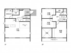 新築戸建て 上田市古里 3LDK（洋 9･5.5･5.5）