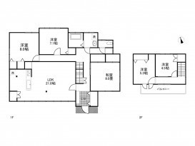 中古戸建て 東御市海善寺 5LDK