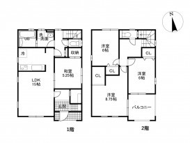 新築戸建て 長野市桐原1丁目 4LDK