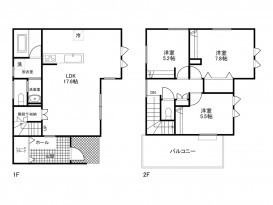 新築戸建て 塩尻市広丘原新田 3LDK