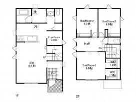 新築戸建て 松本市沢村3丁目 3LDK