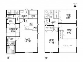 新築戸建て 長野市宮沖 4LDK