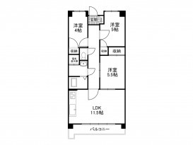 中古マンション 松本市野溝木工1丁目 3LDK
