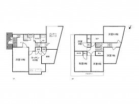 中古戸建て 長野市伊勢宮1丁目 6DK（DK8.5、洋12、6×2、7、9.5、和8）