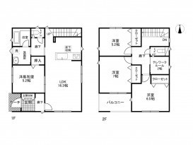 新築戸建て 松本市横田 4LDK