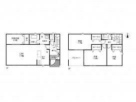 新築戸建て 長野市三才字将軍塚 4LDK
