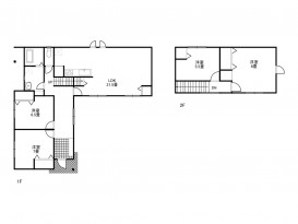 中古戸建て 松本市波田字北原 4LDK