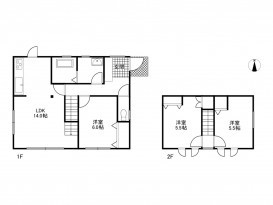 中古戸建て 長野市高田 3LDK