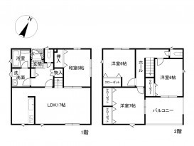 新築戸建て 塩尻市塩尻町 4LDK
