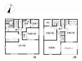 新築戸建て 塩尻市塩尻町 4LDK