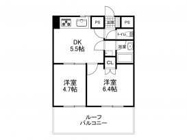 中古マンション 長野市三輪 2DK