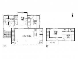 中古戸建て 長野市若穂保科 3LDK