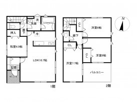 新築戸建て 長野市松代町松代 4LDK