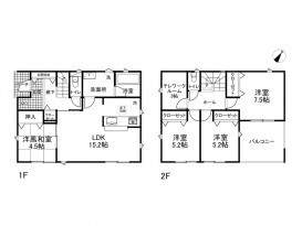 新築戸建て 千曲市内川 4SLDK