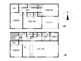 新築戸建て 長野市三輪1丁目 4LDK