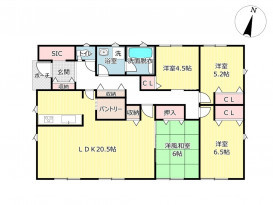 新築戸建て 安曇野市穂高柏原 4LDK