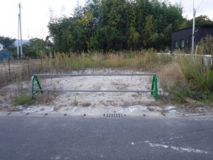 佐賀市鍋島町、土地の外観画像です