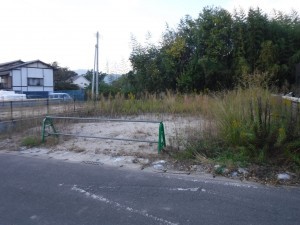 佐賀市鍋島町、土地の外観画像です