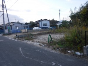 佐賀市鍋島町、土地の外観画像です