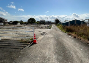 佐賀市大和町、土地の外観画像です