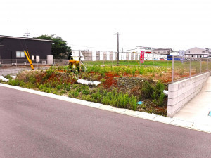 佐賀市大和町、土地の外観画像です