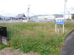 佐賀市金立町、土地の外観画像です