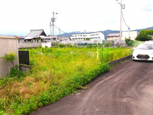 佐賀市金立町、土地の外観画像です
