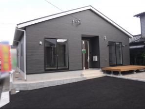 佐賀市開成、新築一戸建ての外観画像です