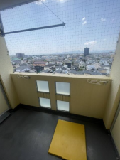 佐賀市鍋島町、中古マンションのバルコニー画像です