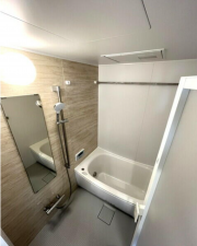 佐賀市兵庫北、中古マンションの風呂画像です