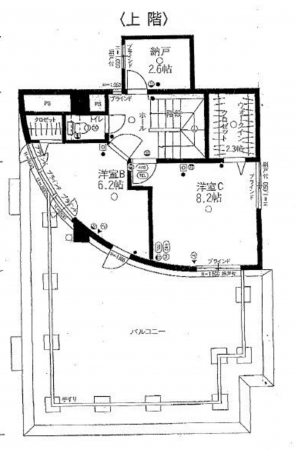 佐賀市鍋島、中古マンションの間取り画像です