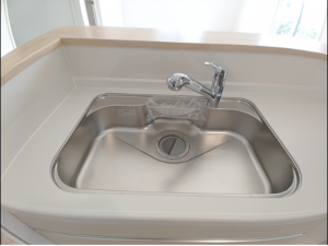 佐賀市高木瀬西、新築一戸建てのキッチン画像です