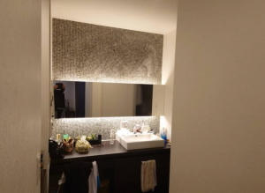 佐賀市高木瀬町、中古一戸建ての洗面画像です