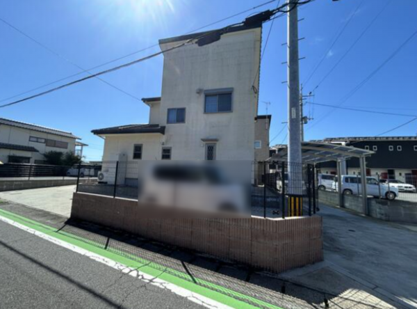 佐賀市金立町、中古一戸建ての外観画像です