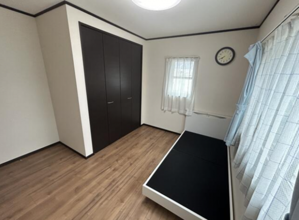 佐賀市金立町、中古一戸建ての寝室画像です