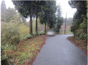 佐賀市富士町、土地の外観画像です