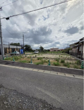 佐賀市鍋島町、土地の前面道路を含む現地写真画像です