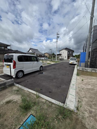 佐賀市鍋島町、土地の前面道路を含む現地写真画像です