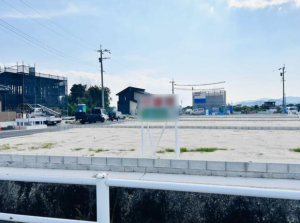 佐賀市大和町、土地の外観画像です